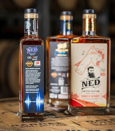 NED Sounds Of Bathurst Whisky 2023 Release: Innovation Label