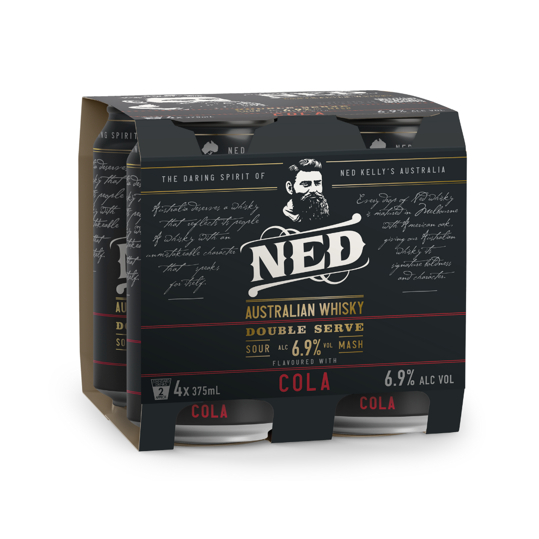 NED Australian Whisky & Cola Double Serve 6.9% (Case of 24)