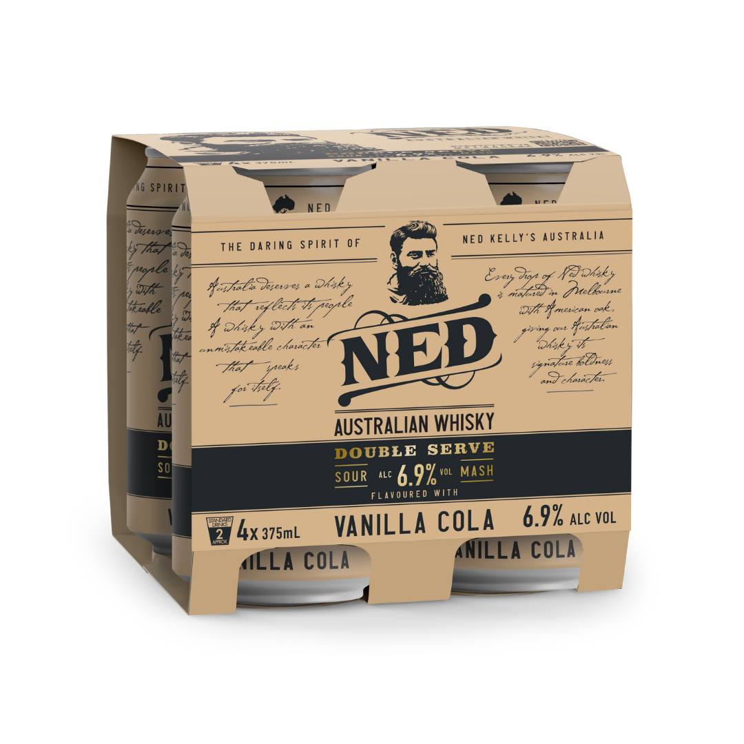 NED Australian Whisky & Vanilla Cola 6.9% (Case of 24)