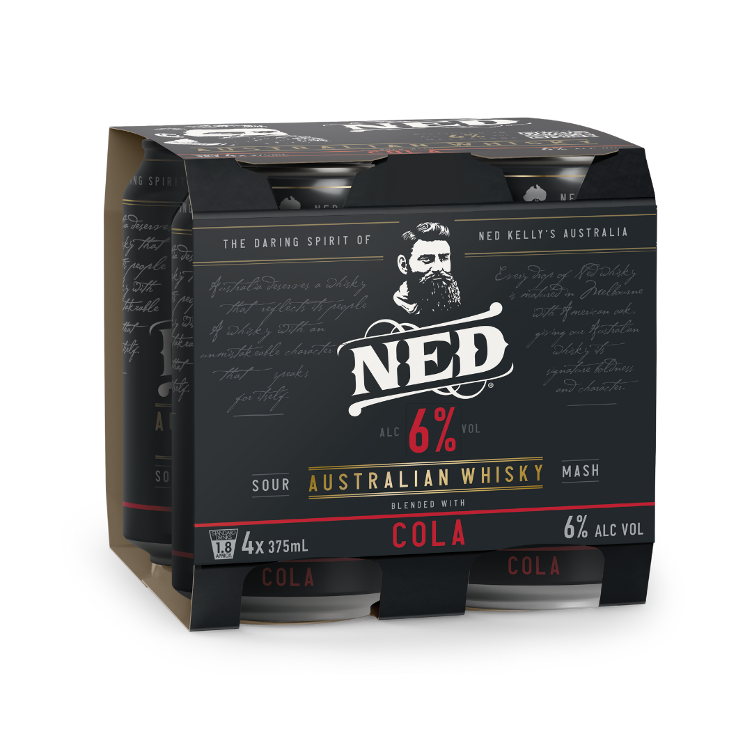 NED Australian Whisky & Cola 6% (Case of 24)