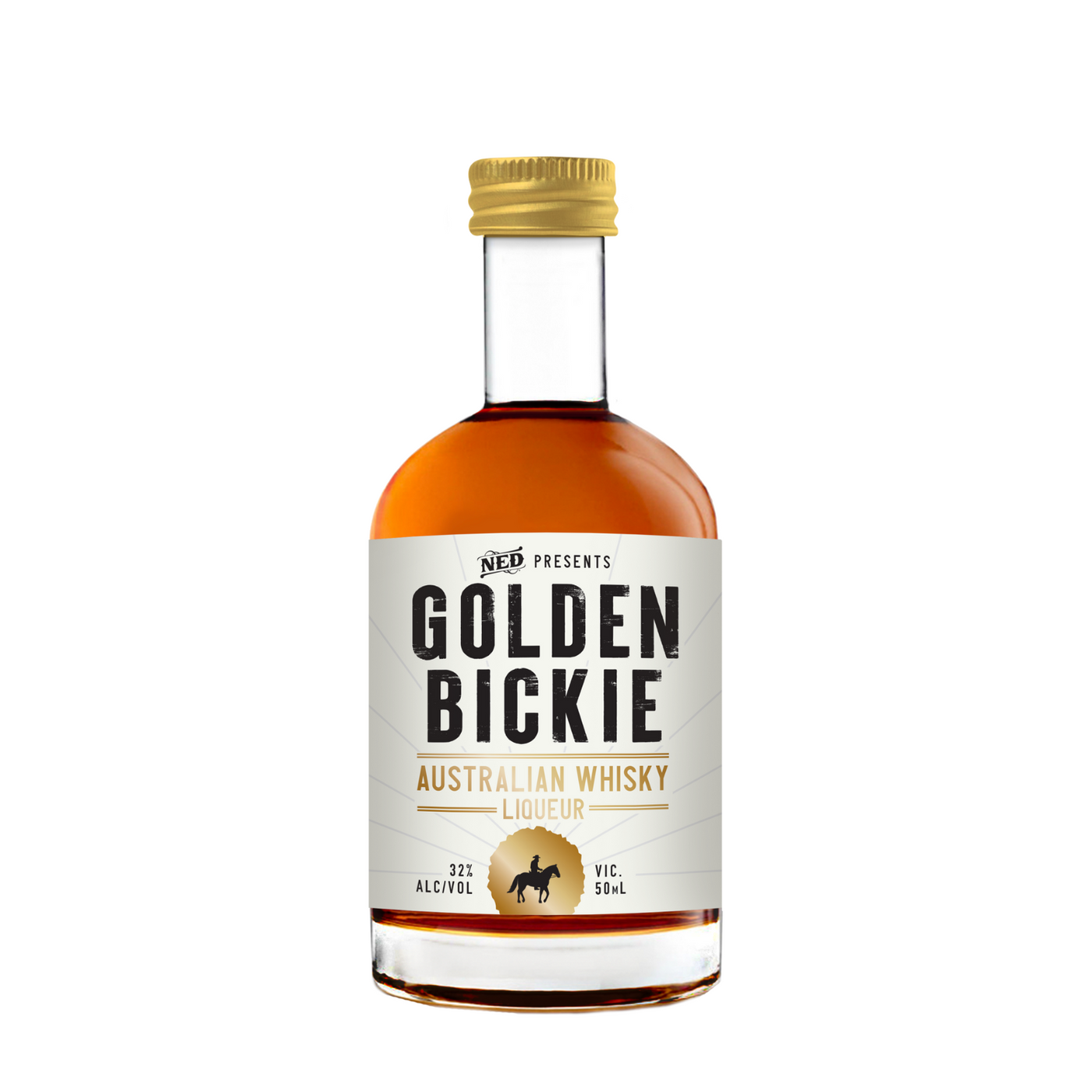 Golden Bickie Flavoured Aussie Whisky Liqueur 50ml Miniature