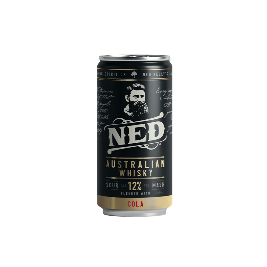 NED Australian Whisky & Cola 12% 200ml (Case of 24)